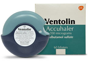 Ventolin Accuhaler pack