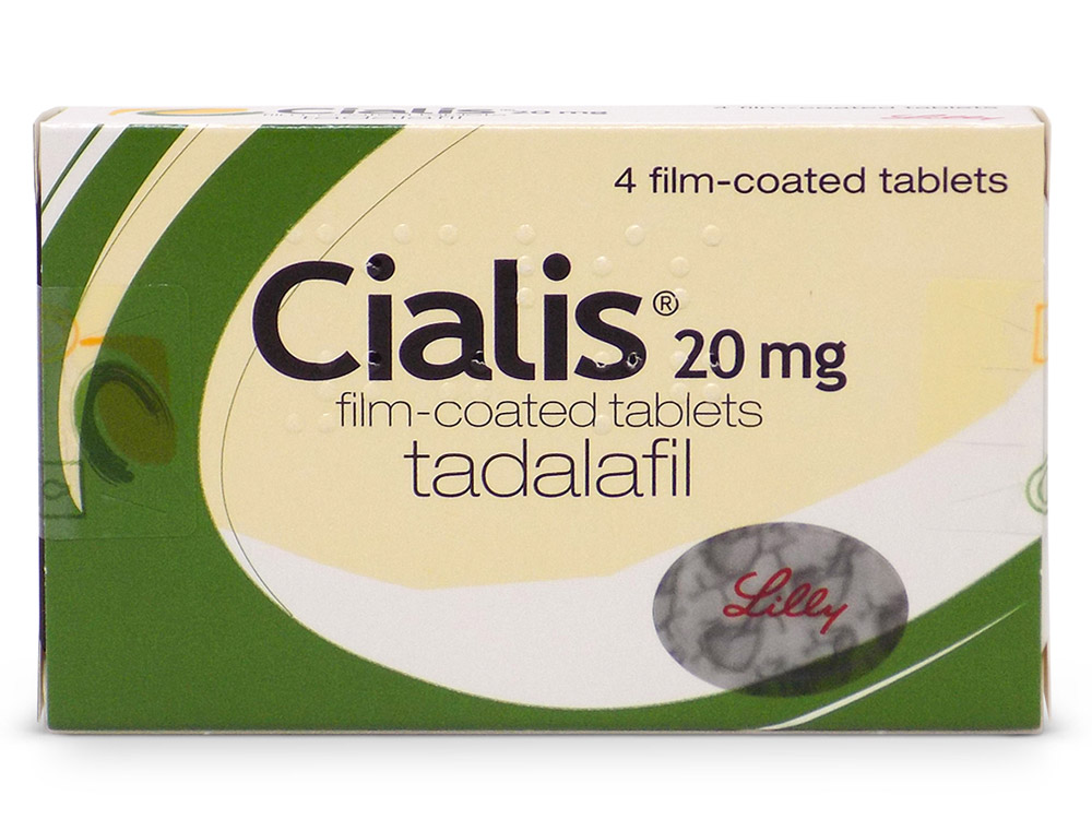 Cialis 20mg Tablets 4 (Tadalafil)